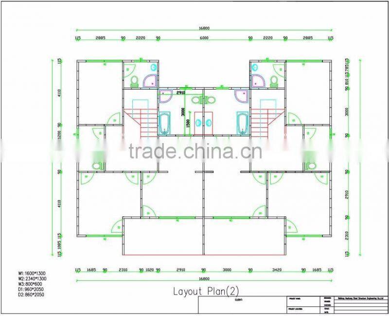 Level A1 Fireproof SABS and TUV Certificated Patented Foamed Cement Board Mobile Villa House More Than 70 Years
