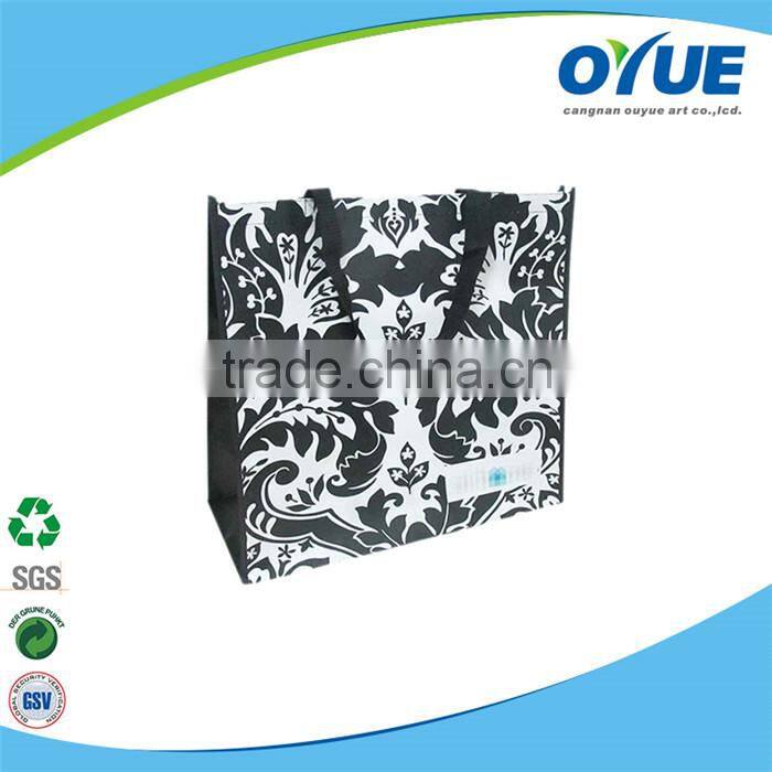 Promotional cheap recycled pp woven shopping bag