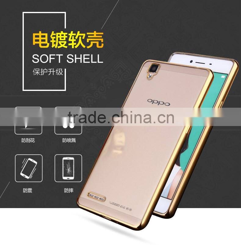 Keno Factory Price Transparent Soft TPU Mobile Phone Case for Oppo A53