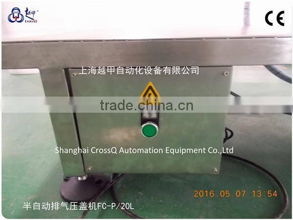 Stainless Steel 20l Bucket Plastic Lids Pressing Machine