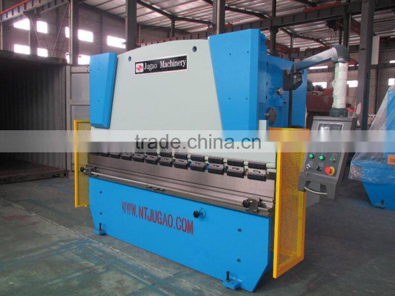 WC67K-63T/25000mm ,aluminum sheet bending machine, 2.5M metal plate press brake