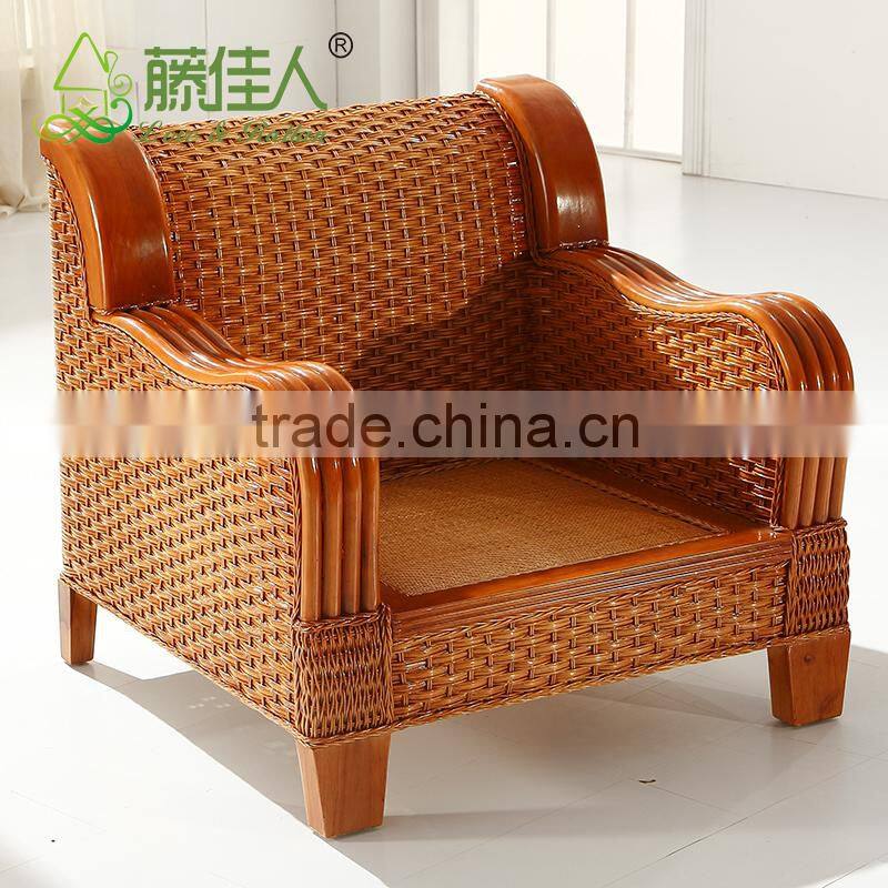 High Quality Indoor Vintage Rattan Furniture for salon