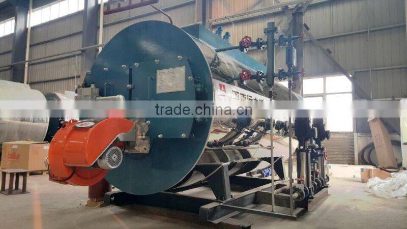 animal feed factory, animal food factory boiler, WNS series gas steam boiler