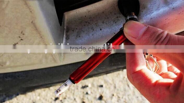 pencil tire pressure gauge with keychain