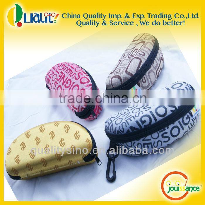 peanut shape eva glasses case eyeglasses cases eyewear small zipper eva case