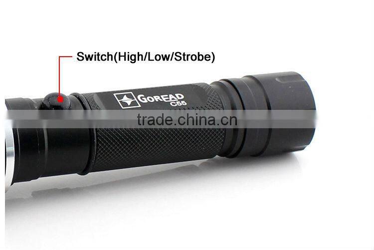 Goread C55 R2 LED torch camping lantern with magnetic (2 in 1)