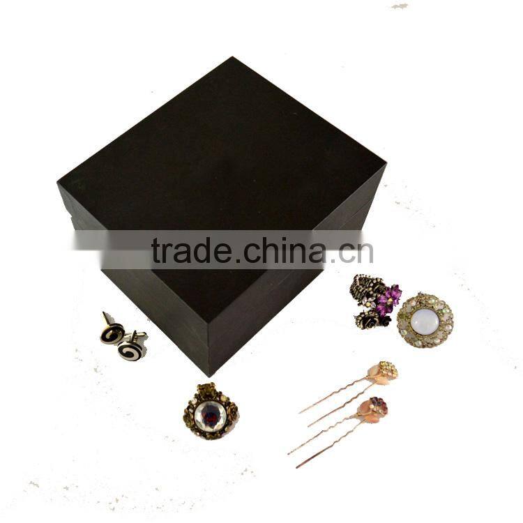 Luxury Black Wooden Mens Watch Boxes ,Accept Custom Logo.