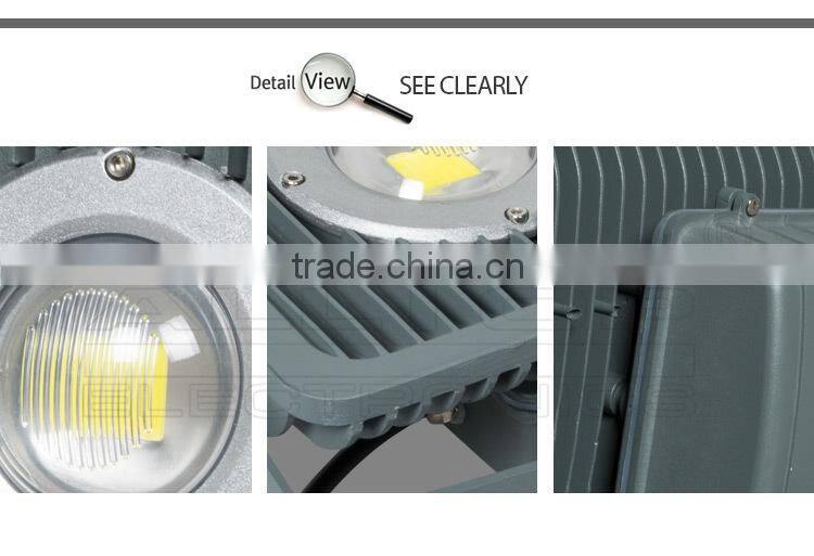 Cob waterproof aluminum 100w rgb rechargeable led flood light