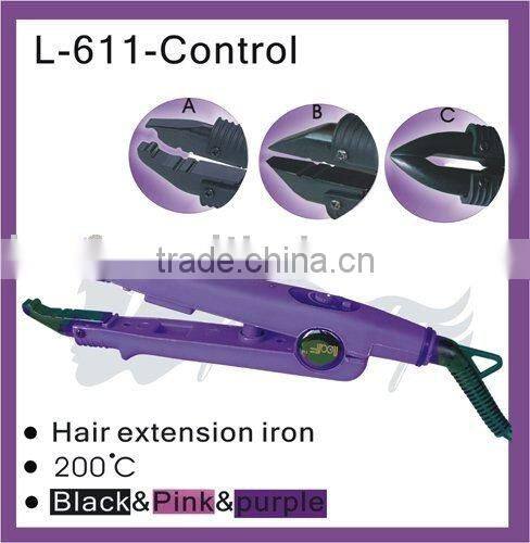 Purple Loof hair extension connector