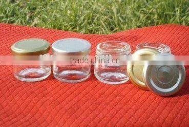 mini glass honey jars 30ml