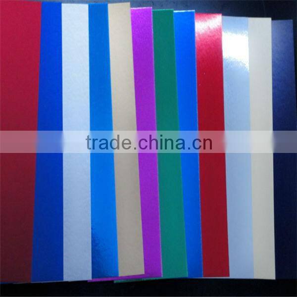 metallic PET film paper for packaging and printing