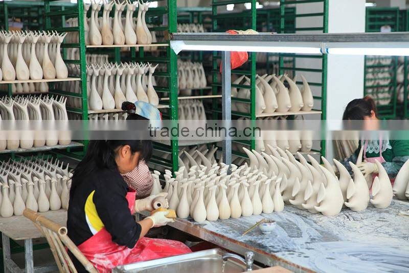 Food grade glazed jingdezhen ceramic storage jar for tea leave