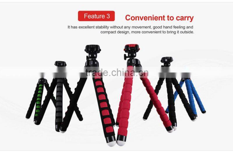 Kingjoy Flexible tripod with quickly camera mount KT-600