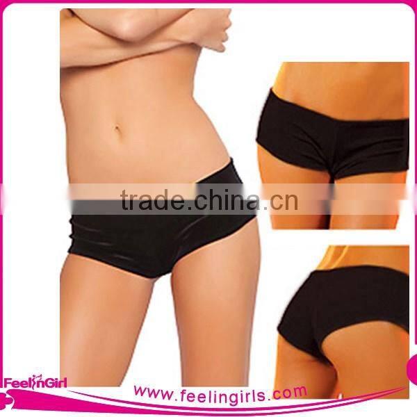 Black Very Hot Sexy Women Short Panty Underwear Bra Set