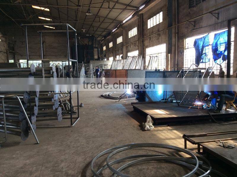 Zinc pipe anti-rust outdoor horizontal ladder