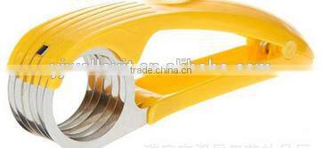 ABS handle stainless steel blade banana cutter / banana slicer / fruit slicer