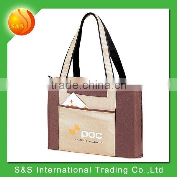 popular style executive portfolio tote shopping bag