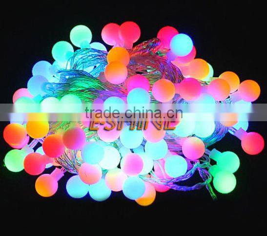 Christmas Decoration Ball Solar LED String Lights / Multi-colour LED Light String
