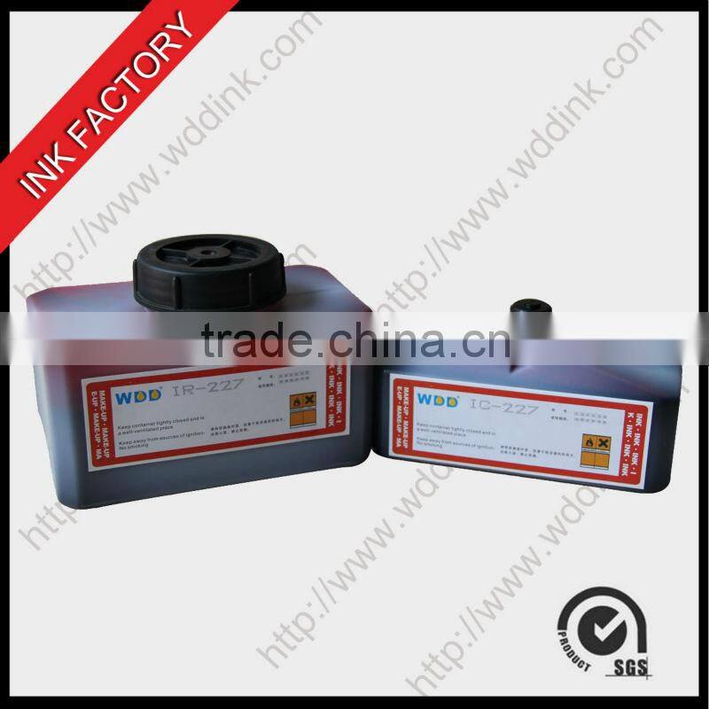 825ml Domino red ink for coding printer