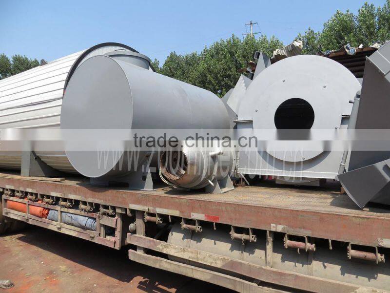 ZOOMLINE Brand 20T/HR Portable Drum Asphalt Mix Plant