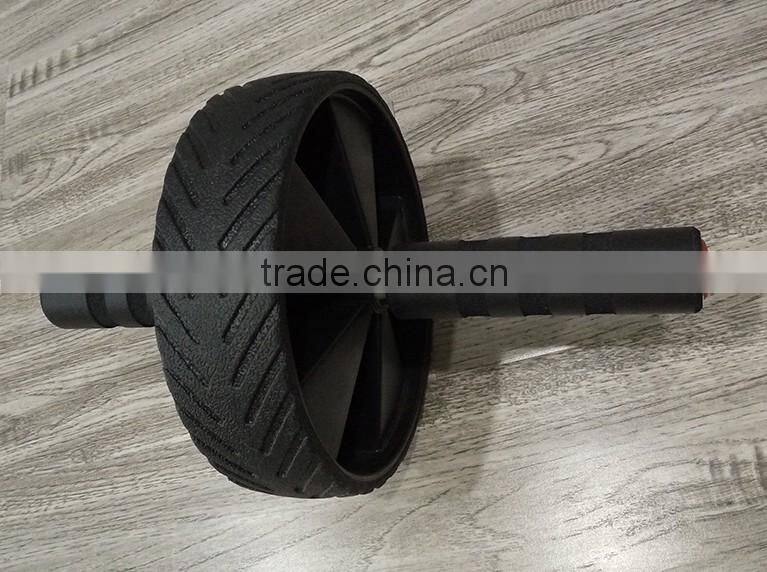 Brand New No Noise Green Abdominal Wheel Ab Roller With Mat For Exercise Fitness Equipment