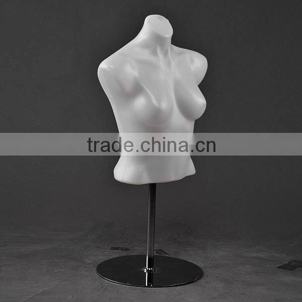lingerie display female bust mannequin