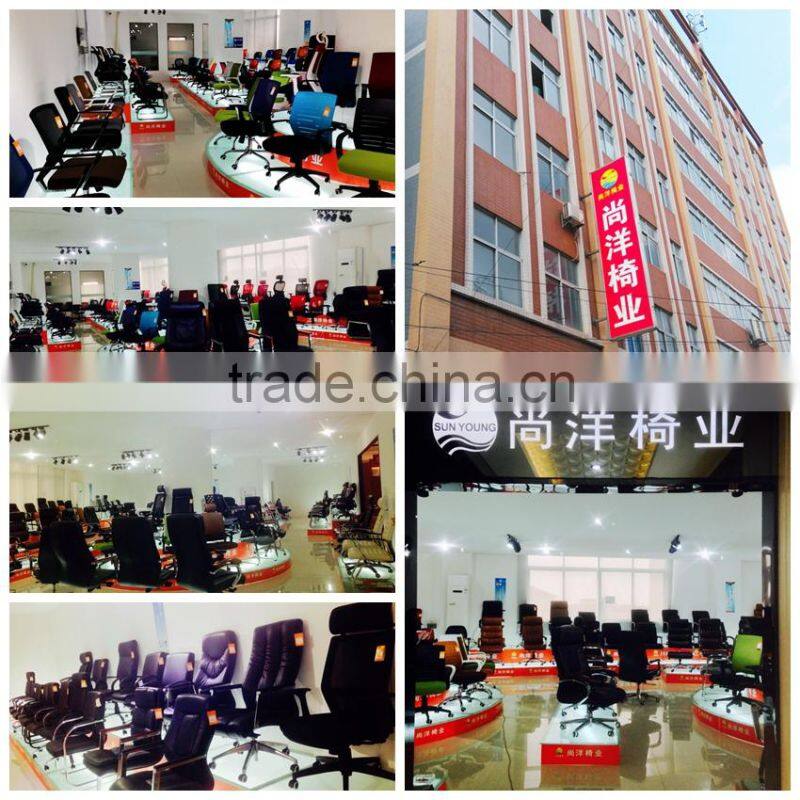 Sunyoung upmarket black Medium Back mesh office chair with BIMFA and SGS approved