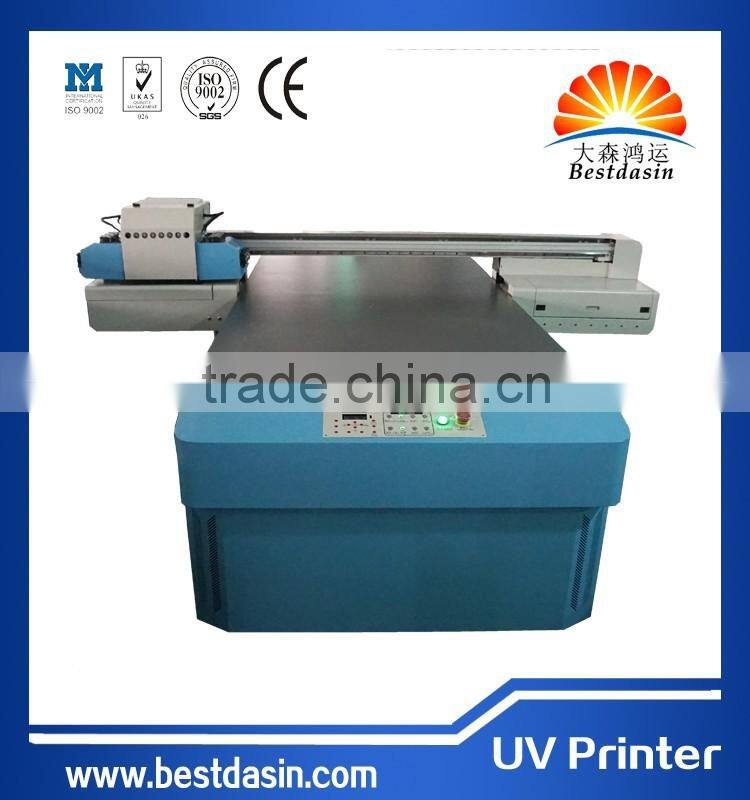 shenzhen bestdasin A0 1.18mX2.5m colorful television walls glass marble printer UV Flatbed printer