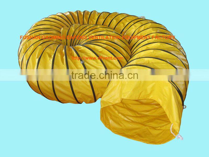 flexible mining and tunnel air duct