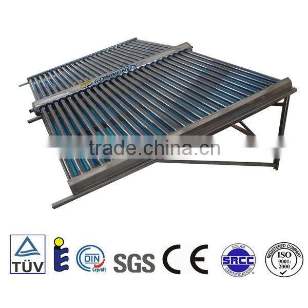 Sloping type kwikot solar collector