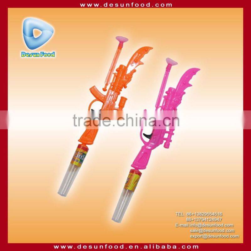 weapons shooting novelty plastic toys candy for kids
