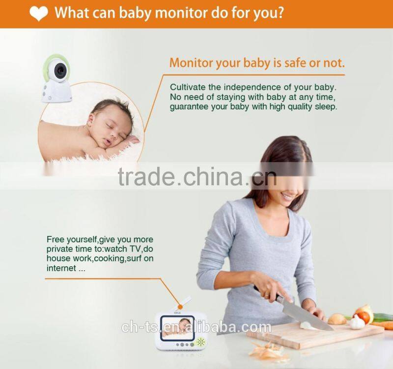 HD Baby Monitor Camera ,2.4GHz Video Baby Monitor