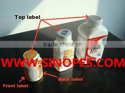 Best Pirce Automatic 3 Side Bottle Labeling Machine