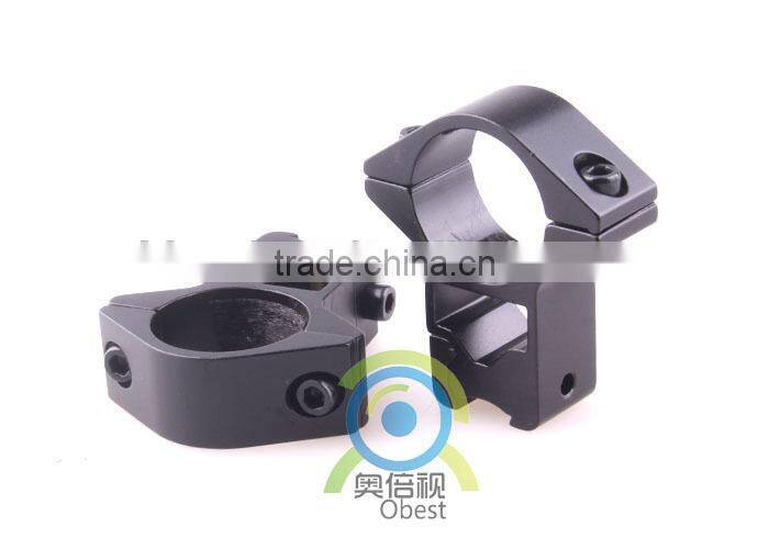 2pcs Low Profile 25.4mm 1" Scope Rings Fits 11mm Dovetail Rail Scope Mount Free Shipping