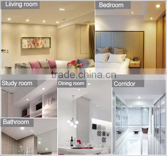 Die Casting Aluminum Shell 12W Cheap Price LED Recessed Downlights with White Color