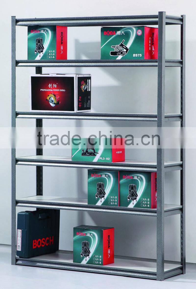 Good Quality warehouse shelf as Stainless Steel Slotted Angle gondola rack