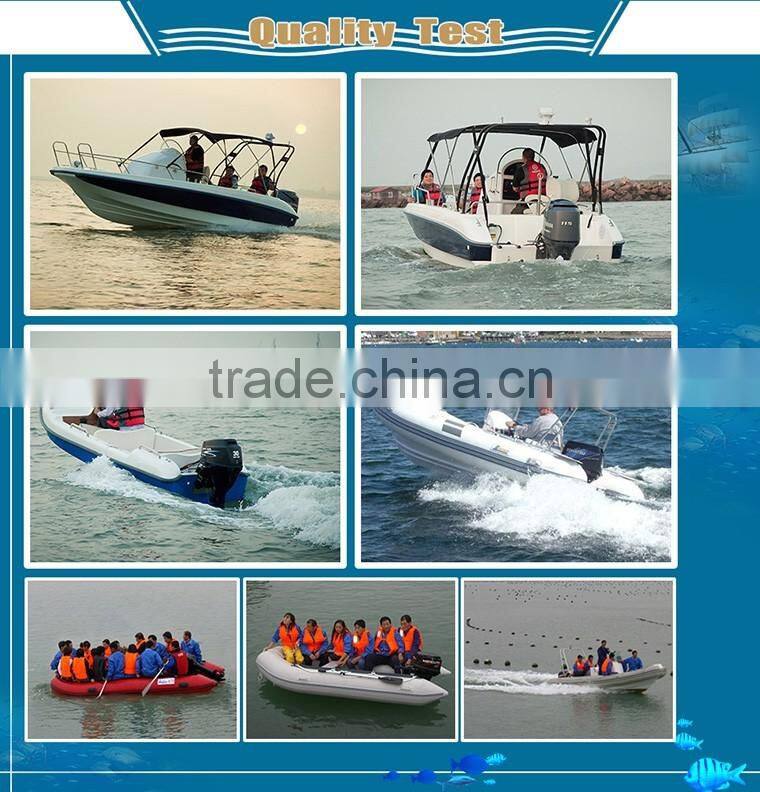 Fiberglass boats fishing boats rib 330 with outboard engine