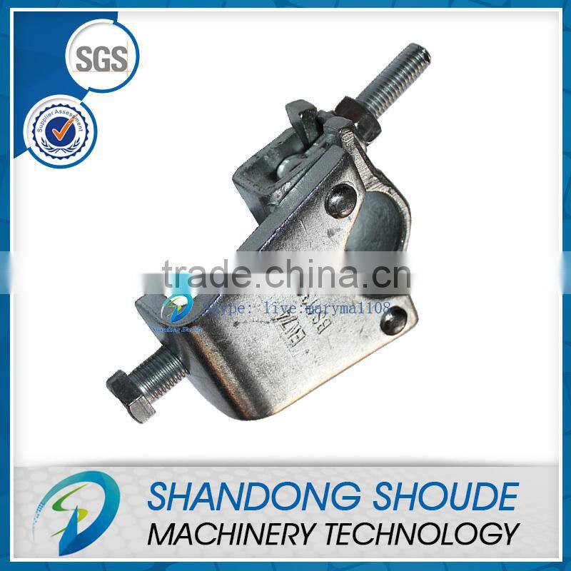 Forged steel scaffolding fixed right angle Beam clamp grider coupler