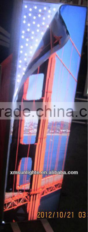 Back led panel light for advertising light box