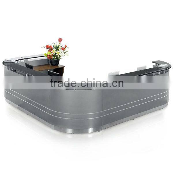 Guangzhou High Quality Modern Office Front Counter Reception Desk Furniture