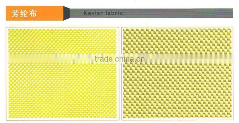 Supply black carbon fiber blue kevlar fiber hybrid fabric for sale