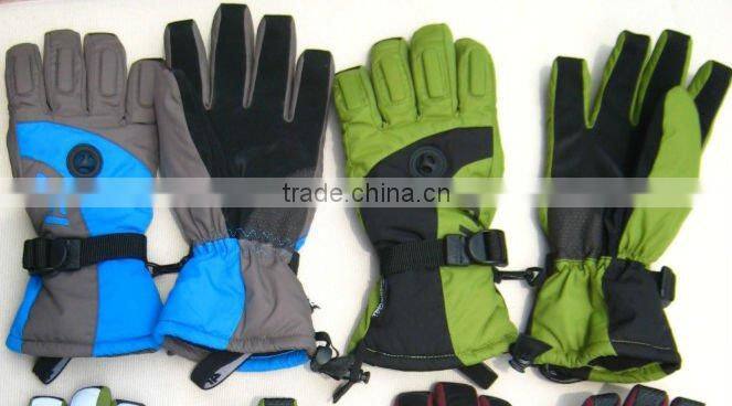 TR-lining 3M thinsulate reinforced black ski glove