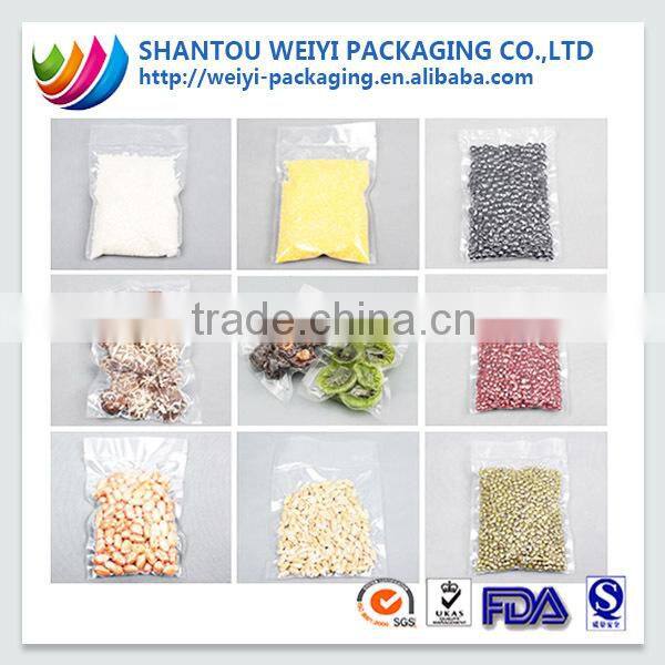3 sides sealed food vacuum bag