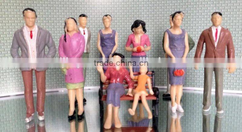 Architectural mode materails, model figures, scale model figures, female model figures, resin model figures