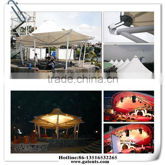 shade canopy structure tents, GuangAo tent for carport MSST-05