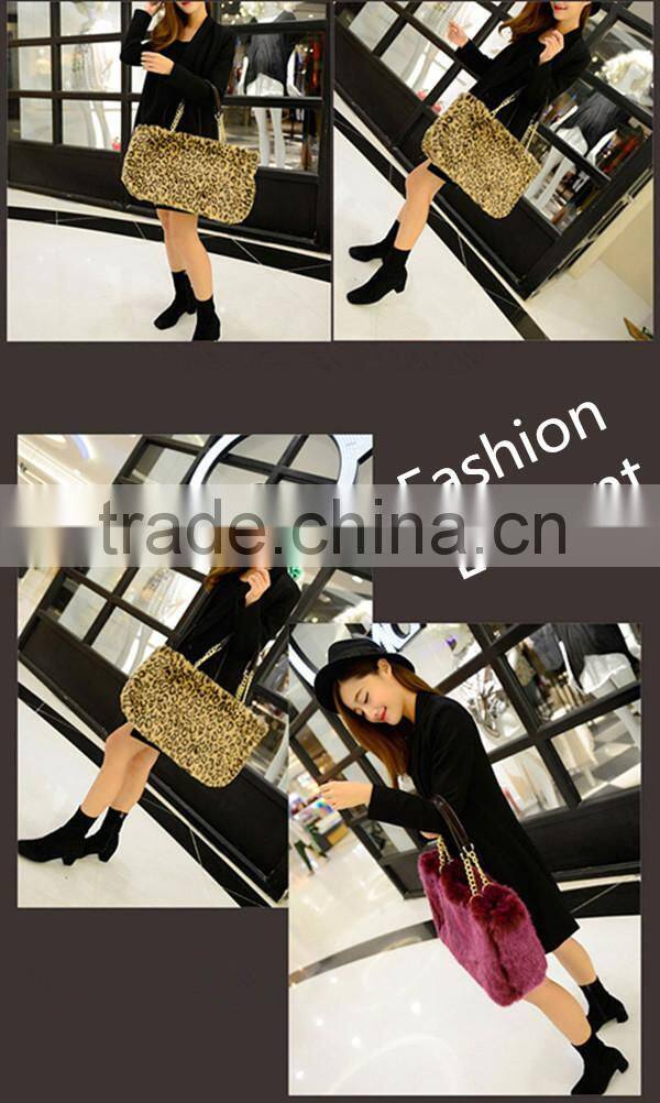 Women Handbags High Quality winter fur handbag, women bags, ladies handbags