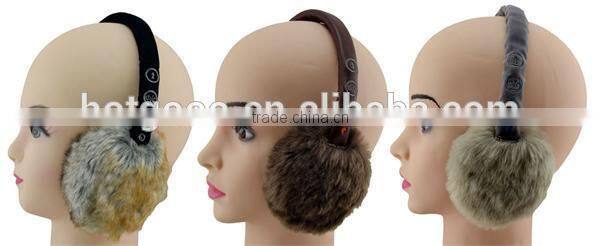 Own design headband bluetooth earmuff with mic and headphone