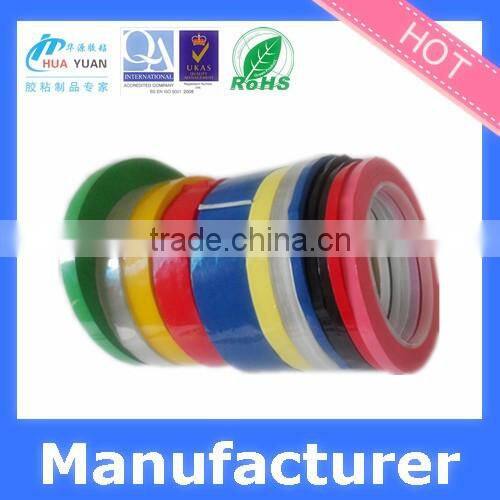 Heat resistance acrylic acid adhesive pink color 3m transformer polyester binding tape