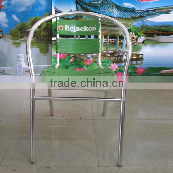 Outdoor commercial furniture used aluminum dining bar set YC002A YT90B