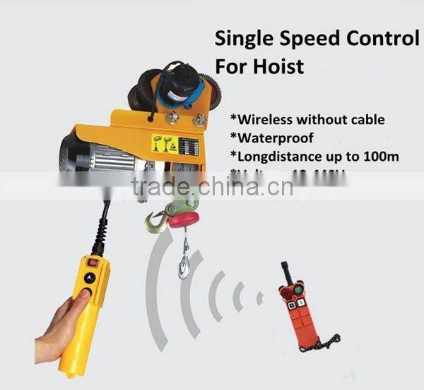 Industrial hoist crane radio remote control rc transmitter receiver